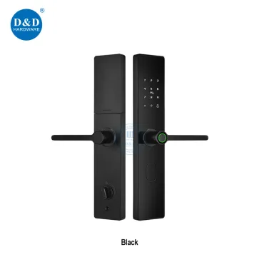 Touch Screen Electronic Handle Door Lock with Doorbell