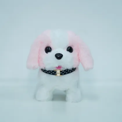 Cute Small Colorful St. Bernard Puppy Plush Toy