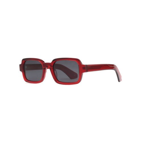 Unisex Quadratschuppe Öko -Acetat -Farbtöne polarisierte Sonnenbrille