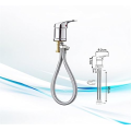 Beauty salon barber shop Thermostatic hot cold water mixer with shampoo hair wash shower head bowl sink basin faucet