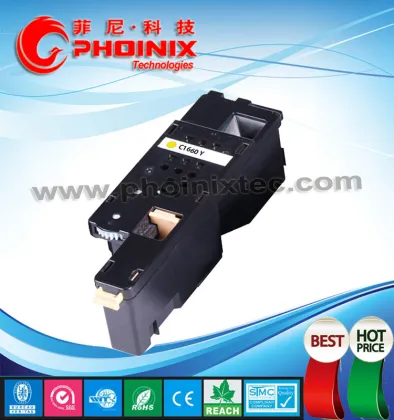 Printing Color Toner Cartridge Compatible for Dell C1660 / 332-0399 , Dell Printer C1660W