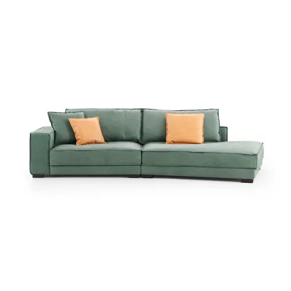 Living Room Modern genuine Leather sofa bed furniture