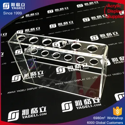 Home decorative clear transparent acrylic pen holder