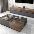 Modern minimalist TV cabinet coffee table