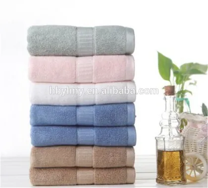 Bath towels bamboo cotton towels