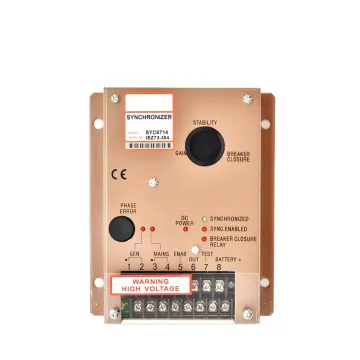 Advanced Automatic Synchronizer Generator System: Exploring the Syc6714 Governor Series for Precise Speed Control