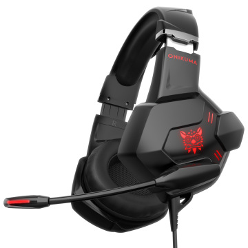 K11 Gaming Headset with PS Compatibility: Omnidirectional Microphone & Immersive Sound Experience