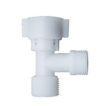 US 7/8 \ "WHITE ABS WC convertitore bidet Shattaf con adattatore di plastica 15/16-14