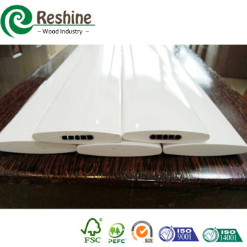 Waterborne Paint Plantation PVC Shutter Components Profile