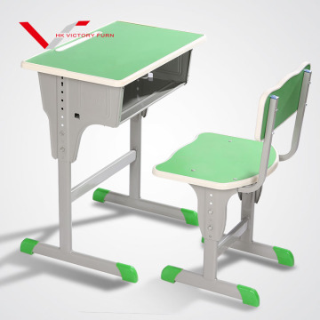 Modern Home Study School Furniture for Children - Student Desk and Chair for Commercial Use