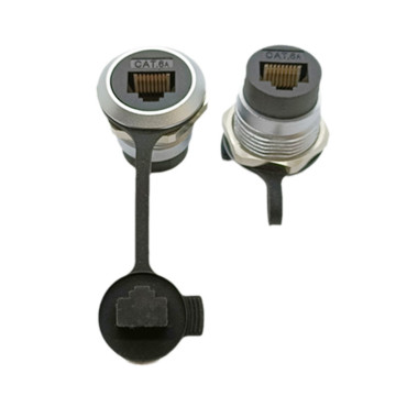 IP67 Waterproof Outdoor Ethernet RJ45 Plug Connector
