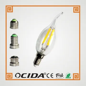 white led candle lighting e14 4w led candle light