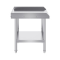Stainless Steel Work Table With Double Over shelf