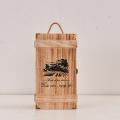 Wooden Two Bottles Wine Packaging Box