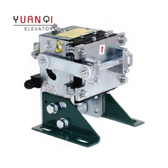 OX-250U Wire Rope Brake - Mechanical Electromagnetic Trigger Elevator Rope Clamp