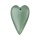 Green Aventurine 25x40mm Love Heart Pendant for DIY Making Jewelry