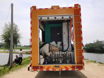 Sinotruk Deka Large Flow Drainage Emergency Vehicles: 4000, 5000, and 6000 Cubic Meters