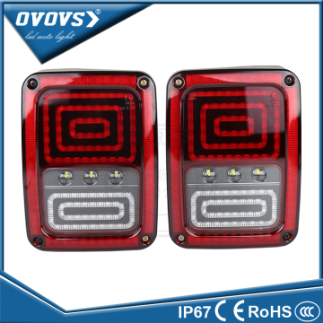 J-eep Wrangler LED Tail Light LED Rear Signal Light Off road J-eep Tail Light
