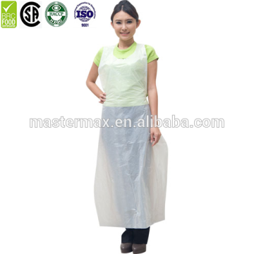 HDPE disposable plastic safety aprons