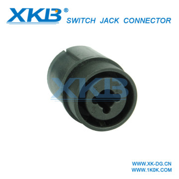 Blue Right Angle Carnon Block Six core XLR