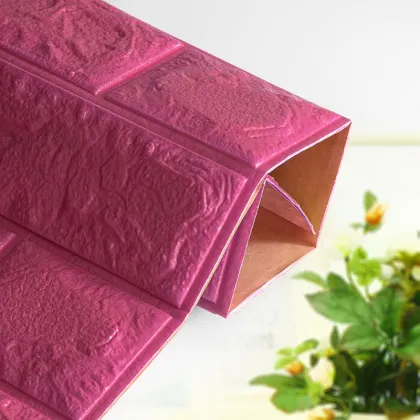 High Quality 3D Brick Wallpaper Wall Stickers - B&Q