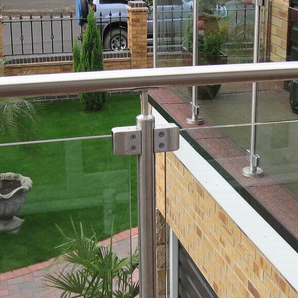 Stainless Steel Square Glass Clamp