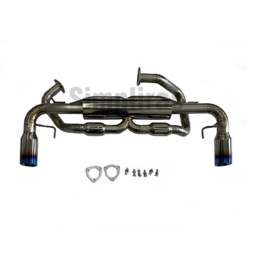 91-05 Acura NSX Catback Auspuffrohr Doppelschuffler