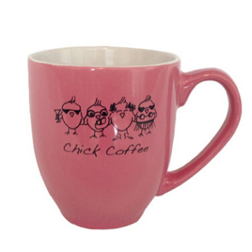 Personal Logo Printing Porcelain Chick Mug