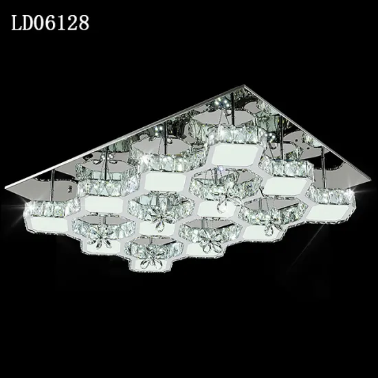 remote led crystal lighting chinese style chandelier