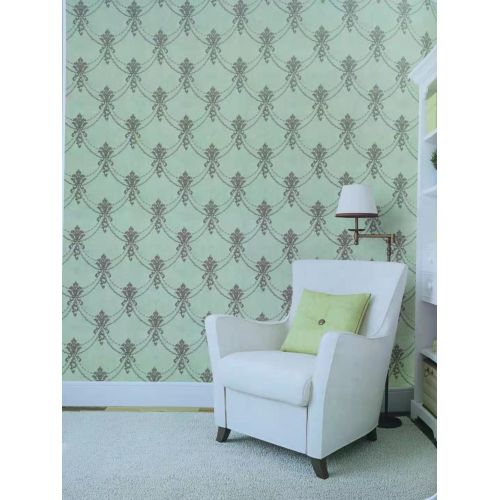 106cm Dekorasi Interior Rumah Wallpaper PVC Cantik