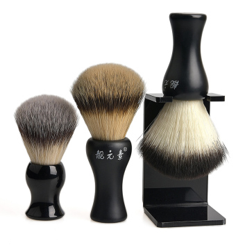 Synthetic beard brush for men grooming
