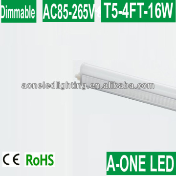 Indoor Lighting SMD 3528 Integration T5 tube led 3 year warranty with CE RoHS