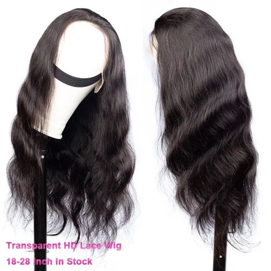 100% 150 Density Remy Raw Virgin Cuticle Aligned  Silky Straight Hair 13X4 Lace Front Human Hair Wigs