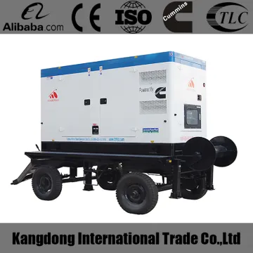 CE APPROVED trailer/mobile diesel generator