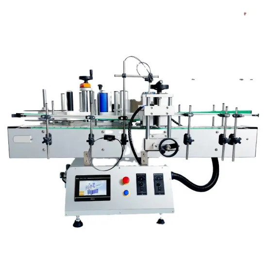 YK-GHJ Customizable Desktop Plastic Bottle Labeling Machine with Automatic Positioning