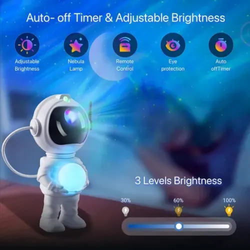 Галактик -проектор с лунным светом и дистанционным управлением