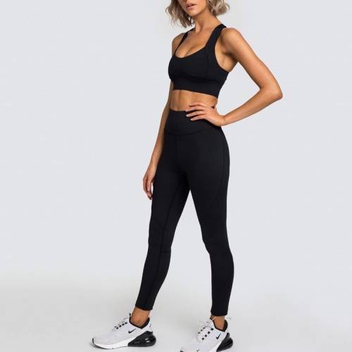 Set di leggings per yoga Set di allenamento fitness per donne