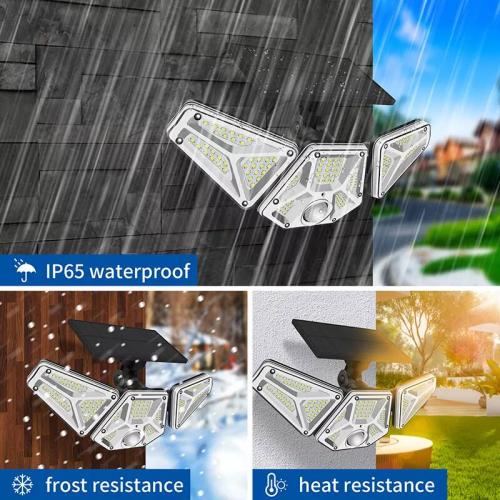 113LED Motion Sensor Solar Wall Light