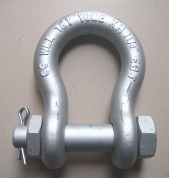 1 " -3' inch G2130 HDG Anchor Shackle with bolts and nuts
