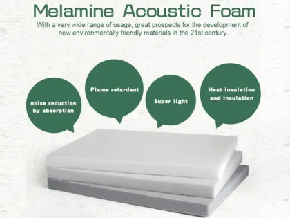 Multi-Shape Soundproof Acoustic Melamine Foam Panels for Office/Studio/Factory Soundproofing