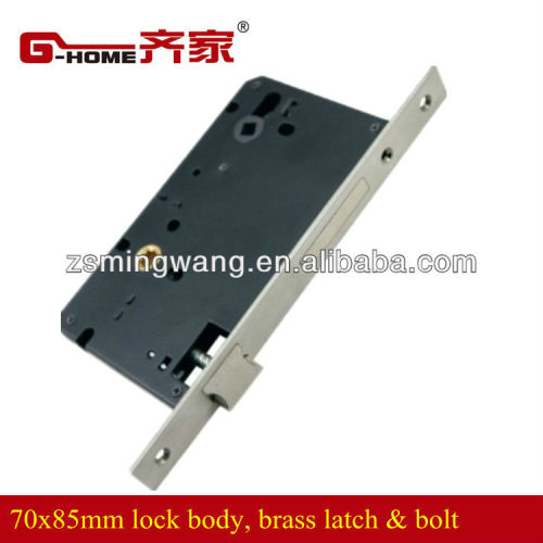 7085 Euro-profile brass lock body