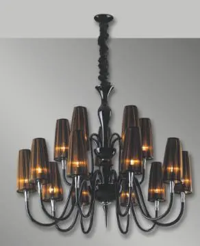 15 bulbs modern pendent lamp