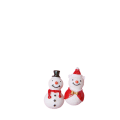 3d resin fridge sticker for Christmas Santa Claus