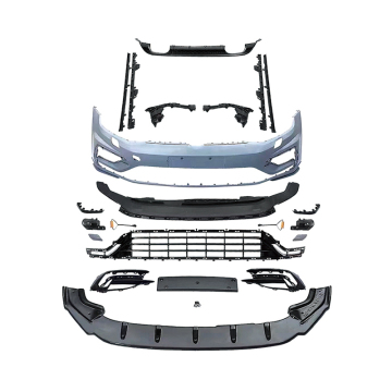 Car Front Bumper Surround and Grille Kit for Golf 7.5 R