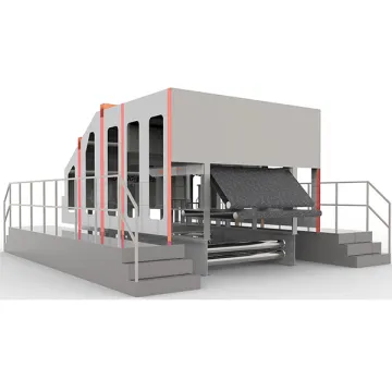 ALSL-2200 Nonwoven Polyester Carding Machine: Automatic Grade