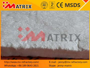 1260C High Purity High Temperature Insulation Blanket For Muffle Furnace