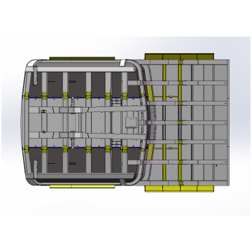 Minen-LKW-Transportfahrzeug DE260, Zubehör-Ladebox