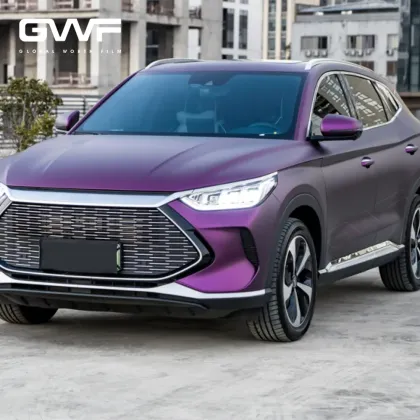 Matte Ghost Midnight Purple color ppf