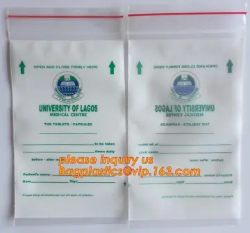 plastic medicine zipper bag zip lock pills bag for hospital,biohazard zip lock pills bag for hospital, medicine pill envelopes