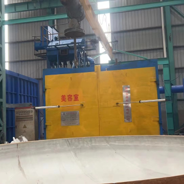 Industrial Equipment Dish Head Hook Type Shot Blasting Machine